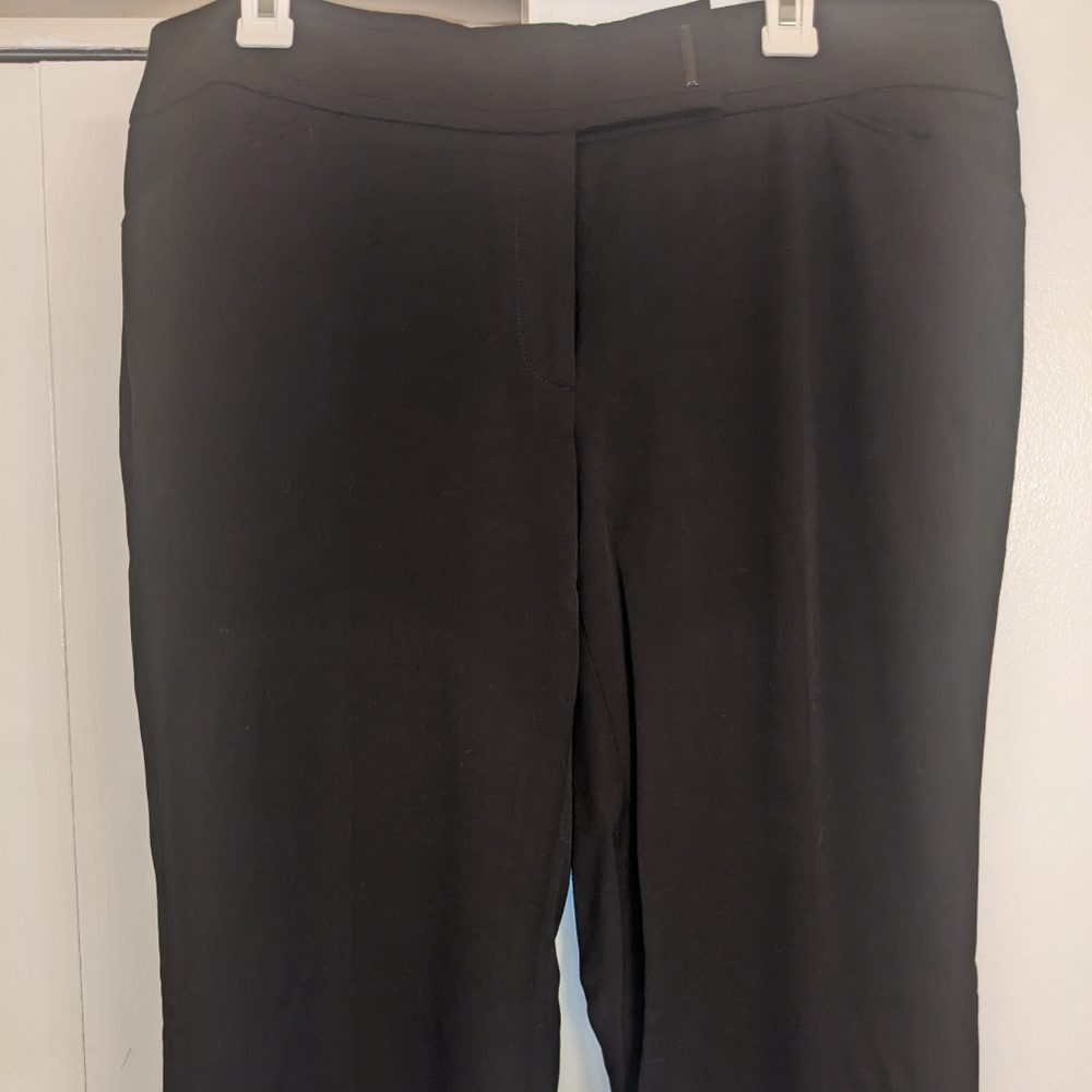 White House/Black Market black work/dress pants size 12L